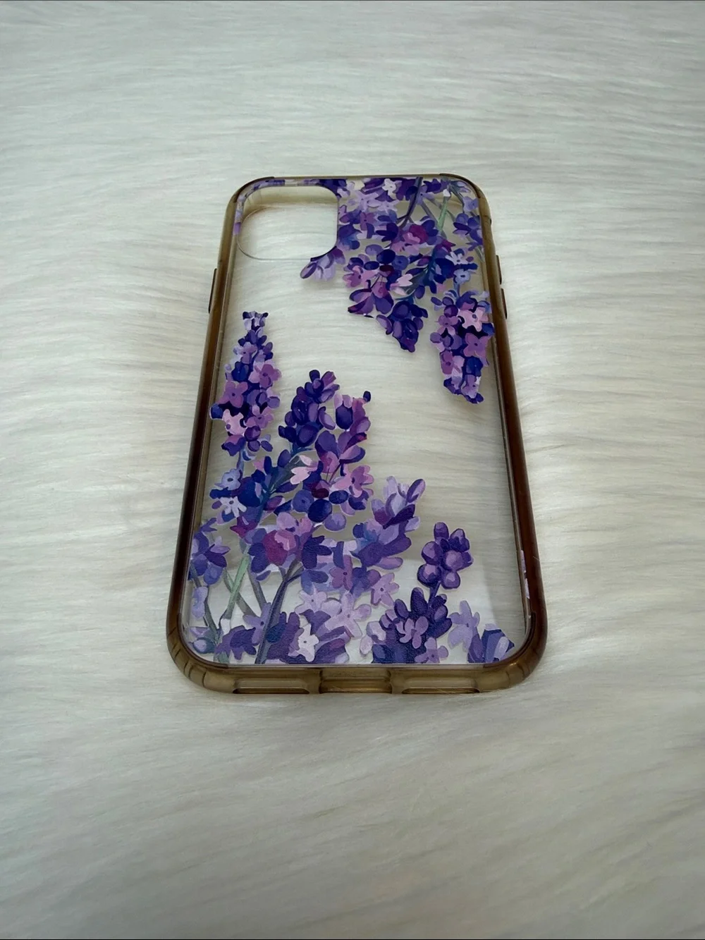 MOSNOVO Case for iPhone 11 Clear TPU Bumper Phone Case Cover Design - Lavender